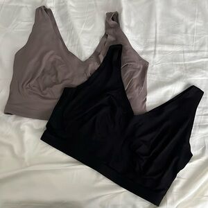 (XXXL) Soma Enbliss Bralette x2 - Black and Taupe